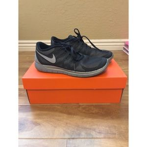 Nike Free Runs Black Reflective